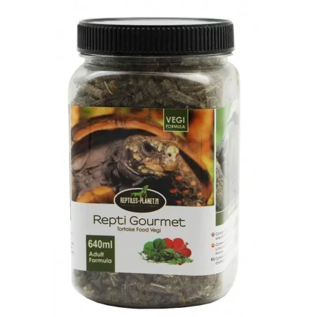 Reptiles Planet - Repti Gourmet Tortoise Food Vegi formula Adult 640ml