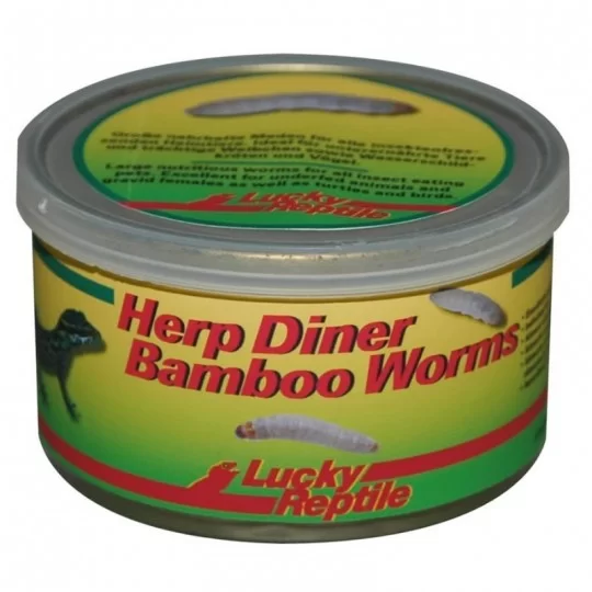 Lucky Reptile - Herp Diner Bamboo Worms 35 gr.
