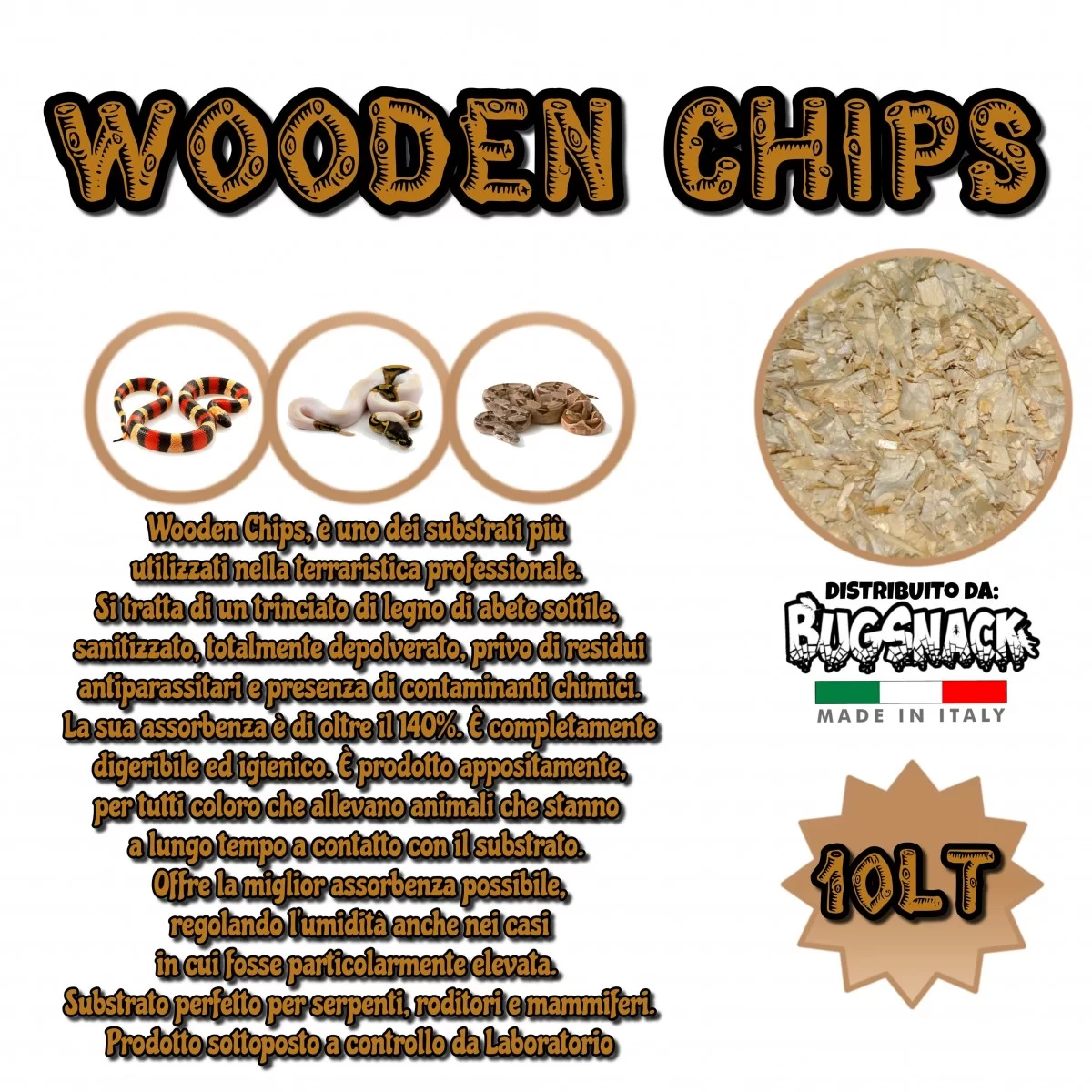 Wooden Chips 10lt