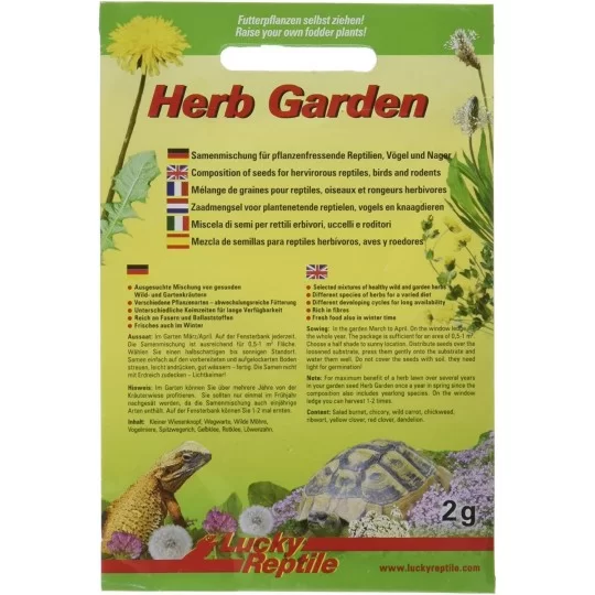 Lucky Reptile Herb Garden - Erba Medica 4gr